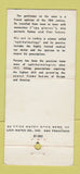 Matchbook Cover - Parsons San Francisco San Mateo Palo Alto CA 30 Stick