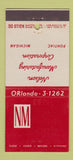 Matchbook Cover - Nelson Manufacturing Pontiac MI 30 Stick