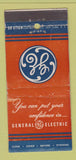 Matchbook Cover - General Electric GE WEAR 30 Stick