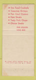 Matchbook Cover - Gay 90's Cafe Naco AZ 30 Stick