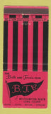 Matchbook Cover - Bath and Tennis Club Westhampton Beach LI NY 30 Stick