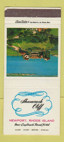 Matchbook Cover - Shamrock Cliff Newport RI 30 Strike