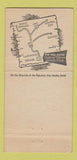 Matchbook Cover - Red Door Restaurant Denver Colorado Colfax 30 Strike