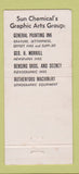 Matchbook Cover - Geo Morrill Newspaper Inks New York City 30 Strike