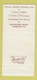 Matchbook Cover - Santa Maria Restaurant Ocean City MD 30 Strike