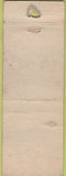 Matchbook Cover - Matteson's Cafe Jesup IA WEAR hillbilly