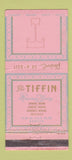 Matchbook Cover - The Tiffin Restaurant Denver Colorado 30 Strike