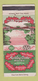 Matchbook Cover - Ashley Oaks Motel Valdosta GA 30 Strike