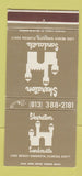 Matchbook Cover - Sheraton Sandcastle Sarasota FL 30 Strike