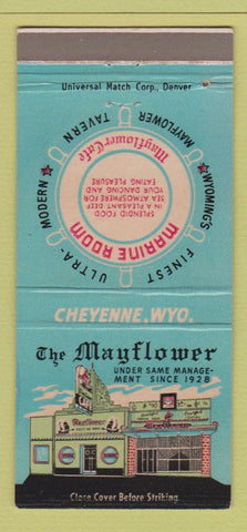 Matchbook Cover - Faylower Cafe Cheyenne WY 30 Strike