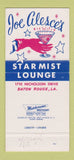 Matchbook Cover - Starmist Lounge Baton Rouge LA 30 Strike