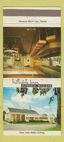 Matchbook Cover - Hillside Inn Plymouth MI 30 Strike