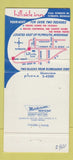 Matchbook Cover - Hillside Inn Plymouth MI 30 Strike