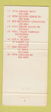 Matchbook Cover - Boll Weevil Restaurants El Cajon La Jolla CA 30 Strike