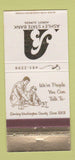 Matchbook Cover - Ashley State Bank IL 30 Strike