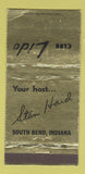 Matchbook Cover - Club Lido South Bend IN WEAR 30 Strike