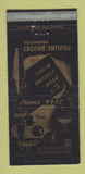 Matchbook Cover - The 400 Frankfort IN WEAR 30 Strike