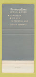 Matchbook Cover - Sal Cucinotta's Teddy's New York City 30 Strike
