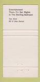 Matchbook Cover - Silver Nugget Restaurant Tavern 30 Strike