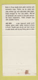 Matchbook Cover - Wood Working Machinery Memphis TN 30 Strike