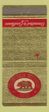 Matchbook Cover - California Republic Bank CA WEAR 30 Strike