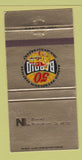 Matchbook Cover - Baroid Petroleium Services 30 Strike
