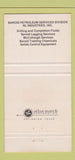 Matchbook Cover - Baroid Petroleium Services 30 Strike