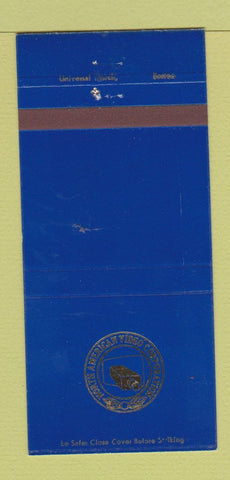 Matchbook Cover - North American Video Corporation Lowell MA 30 Strike