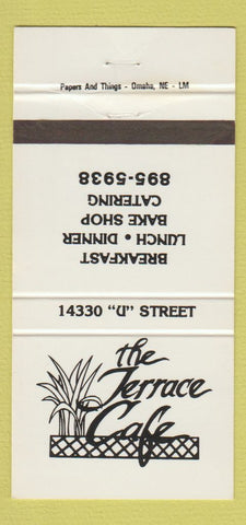 Matchbook Cover - Terrace Cafe Lincoln? NE 30 Strike