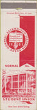 Matchbook Cover - Illinois State University Normal IL