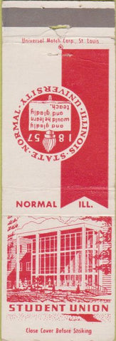 Matchbook Cover - Illinois State University Normal IL