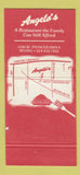 Matchbook Cover - Angelo's Pizza Steak Irving TX 1991 30 Strike