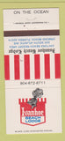 Matchbook Cover - Ivanhoe Beach Lodge Ormond Beach FL 30 Strike