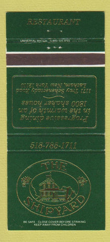 Matchbook Cover - The Shipyard Restaurant Latham NY 30 Strike