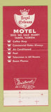 Matchbook Cover - Royal Orleans Motel Tampa FL 30 Strike