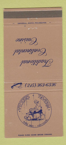 Matchbook Cover - Vickers Tavern Lionville PA 30 Strike
