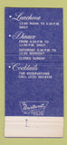Matchbook Cover - Vickers Tavern Lionville PA 30 Strike
