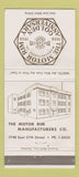 Matchbook Cover - Motor Rim Manufacturers Co 1958 Akron OH 30 Strike