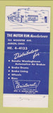 Matchbook Cover - Motor Rim Manufacturers Co 1958 Akron OH 30 Strike