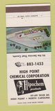 Matchbook Cover - High Point Chemical Corp High Point NC 30 Strike