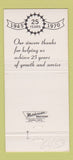 Matchbook Cover - High Point Chemical Corp High Point NC 30 Strike