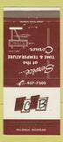 Matchbook Cover - Hillsdale County National Bank MI 30 Strike