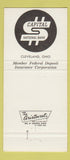 Matchbook Cover - Capital National Bank Cleveland OH 30 Strike