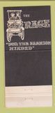 Matchbook Cover - The Rage Los Angeles CA 30 Strike