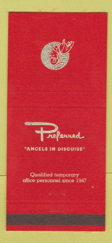 Matchbook Cover - Preferred Temp Service Chicago Kansas City 30 Strike