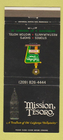 Matchbook Cover - Holiday Inn Mission Tesoro CA 30 Strike