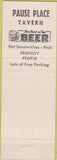 Matchbook Cover - Layman's Union Gap WA grocery laundry
