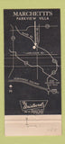 Matchbook Cover - Marchetti's Parkview Villa Barrington IL 30 Strike