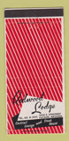 Matchbook Cover - Redwood Lodge Tucson AZ 30 Strike