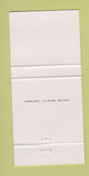 Matchbook Cover - Fourth Flour Cafe Bar Leeds UK  30 Strike